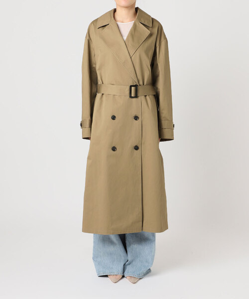 plage（プラージュ）の「lady trench コート（トレンチコート・レディース・キャメル・38/36）」の6枚目の写真
