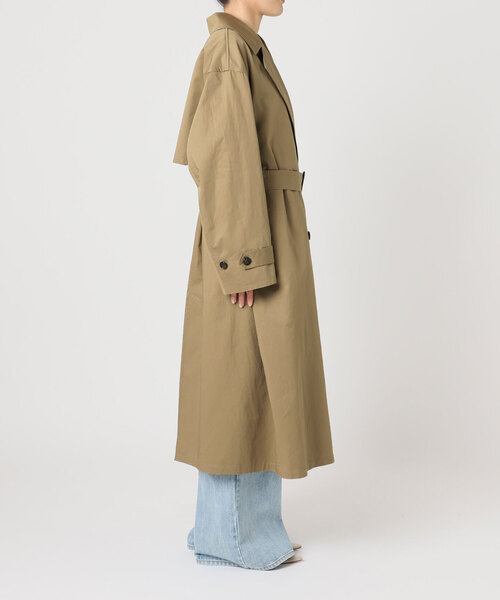 plage（プラージュ）の「lady trench コート（トレンチコート・レディース・キャメル・38/36）」の9枚目の写真