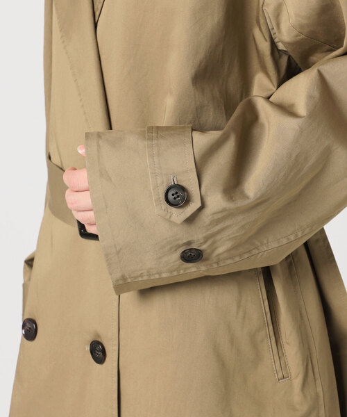 plage（プラージュ）の「lady trench コート（トレンチコート・レディース・キャメル・38/36）」の11枚目の写真