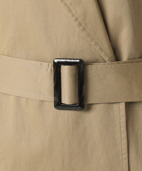 plage（プラージュ）の「lady trench コート（トレンチコート・レディース・キャメル・38/36）」の14枚目の写真