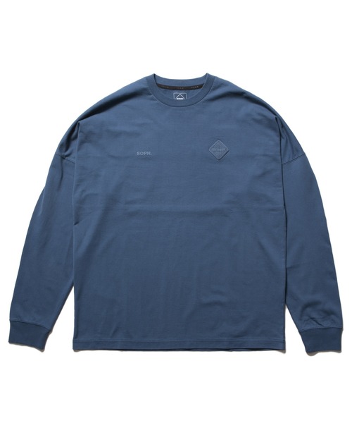 F.C.Real Bristol（エフシーレアルブリストル）の「CUT-OFF LOGO L/S TEE（Tシャツ/カットソー・メンズ・ブラック/レッド/ホワイト/ブルー・SMALL/MEDIUM/LARGE/X-LARGE/XX-LARGE）」の4枚目の写真