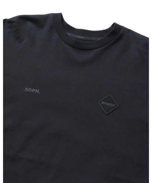 F.C.Real Bristol（エフシーレアルブリストル）の「CUT-OFF LOGO L/S TEE（Tシャツ/カットソー・メンズ・ブラック/レッド/ホワイト/ブルー・SMALL/MEDIUM/LARGE/X-LARGE/XX-LARGE）」の7枚目の写真