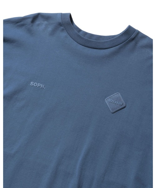 F.C.Real Bristol（エフシーレアルブリストル）の「CUT-OFF LOGO L/S TEE（Tシャツ/カットソー・メンズ・ブラック/レッド/ホワイト/ブルー・SMALL/MEDIUM/LARGE/X-LARGE/XX-LARGE）」の12枚目の写真