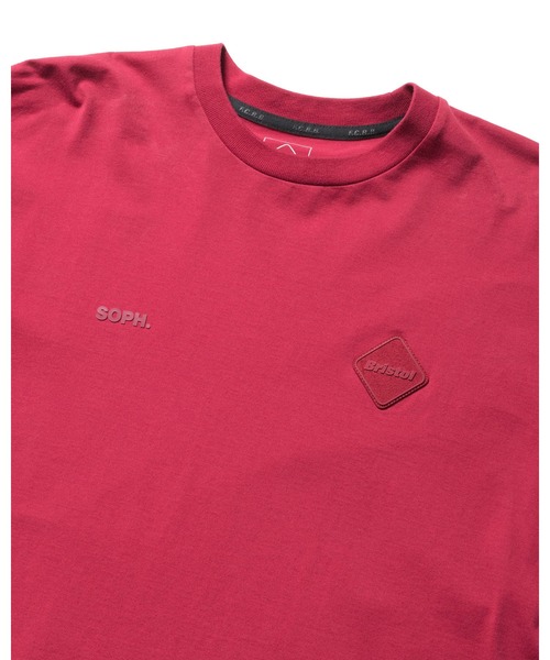 F.C.Real Bristol（エフシーレアルブリストル）の「CUT-OFF LOGO L/S TEE（Tシャツ/カットソー・メンズ・ブラック/レッド/ホワイト/ブルー・SMALL/MEDIUM/LARGE/X-LARGE/XX-LARGE）」の15枚目の写真