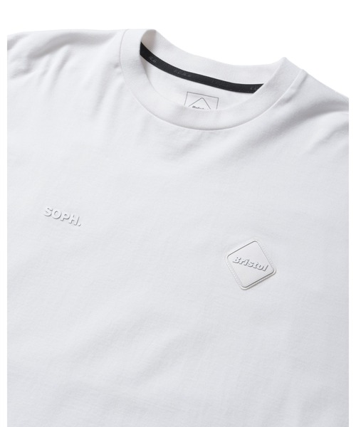 F.C.Real Bristol（エフシーレアルブリストル）の「CUT-OFF LOGO L/S TEE（Tシャツ/カットソー・メンズ・ブラック/レッド/ホワイト/ブルー・SMALL/MEDIUM/LARGE/X-LARGE/XX-LARGE）」の19枚目の写真