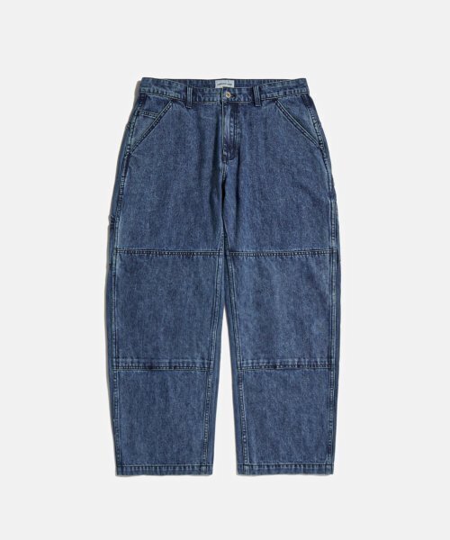 ESPIONAGE（エスピオナジ）の「Wide Denim Work Pants Washed Indigo（デニムパンツ・メンズ・その他・LARGE/MEDIUM/X-LARGE）」の2枚目の写真