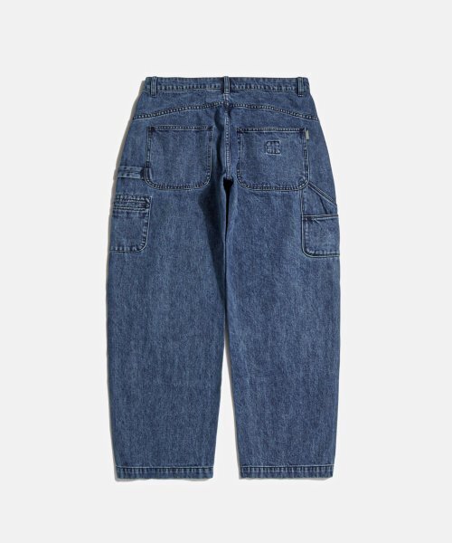 ESPIONAGE（エスピオナジ）の「Wide Denim Work Pants Washed Indigo（デニムパンツ・メンズ・その他・LARGE/MEDIUM/X-LARGE）」の3枚目の写真