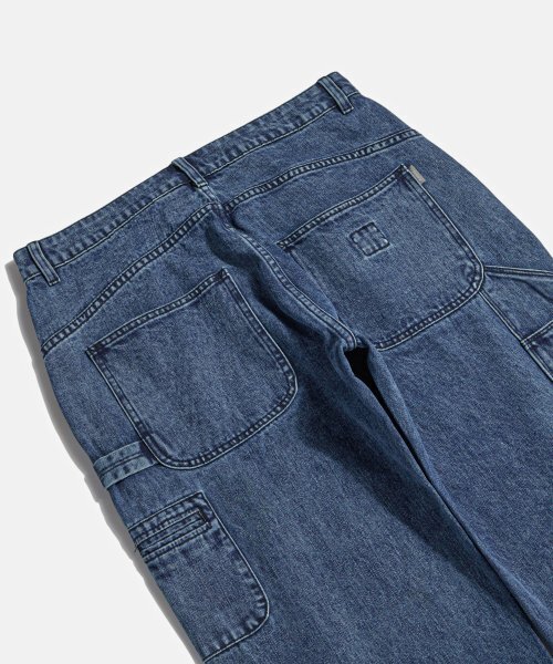 ESPIONAGE（エスピオナジ）の「Wide Denim Work Pants Washed Indigo（デニムパンツ・メンズ・その他・LARGE/MEDIUM/X-LARGE）」の11枚目の写真