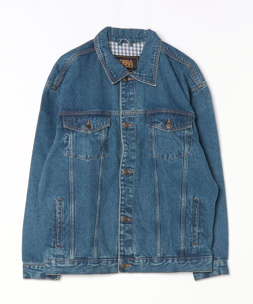 COBRA(コブラ)の「【T14】【COBRA/コブラ】CLASSIC WASHED JEAN JACKET(デニムジャケット・メンズ・ワンウォッシュ/インディゴブルー・LARGE)」の1枚目の写真