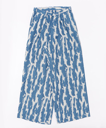 sulvam | sulvam/サルバム/タイダイジャガードワイドパンツ(スラックス)