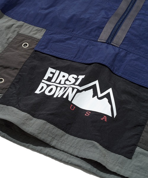 FIRST DOWN(ファーストダウン)の「マルチカラー アノラック(マウンテンパーカー・メンズ・ブラック/ネイビー・M/L/XL)」の10枚目の写真