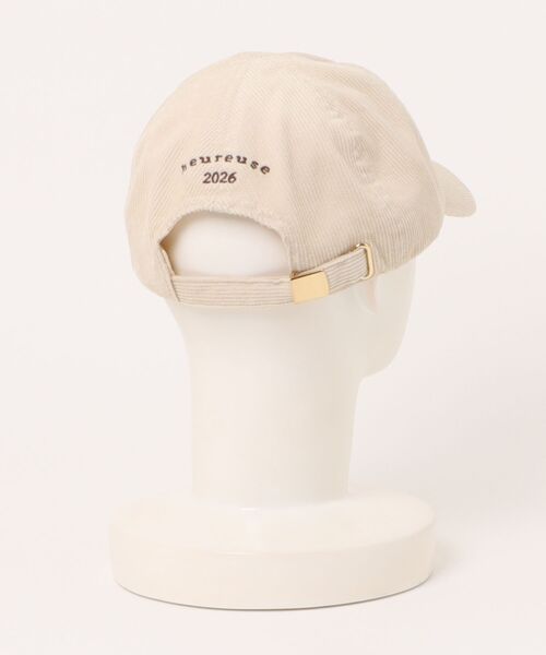 BARNYARDSTORM（バンヤードストーム）の「BARNYARDSTORM / 刺繍コーデュロイCAP（キャップ・レディース・オフホワイト/ブラウン/ネイビー・FREE）」の13枚目の写真
