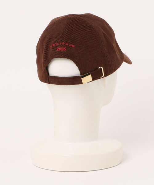 BARNYARDSTORM（バンヤードストーム）の「BARNYARDSTORM / 刺繍コーデュロイCAP（キャップ・レディース・オフホワイト/ブラウン/ネイビー・FREE）」の14枚目の写真