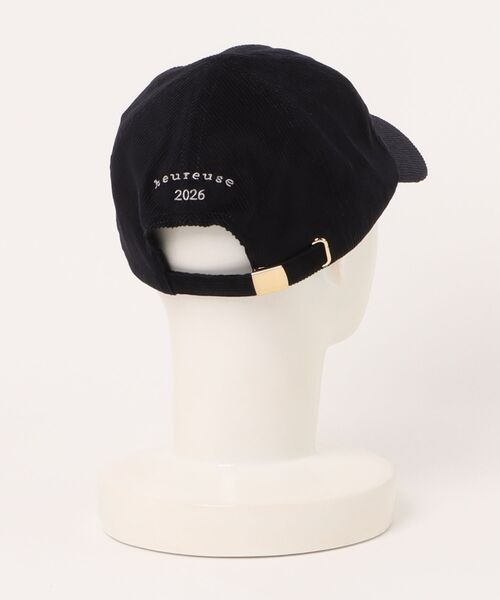 BARNYARDSTORM（バンヤードストーム）の「BARNYARDSTORM / 刺繍コーデュロイCAP（キャップ・レディース・オフホワイト/ブラウン/ネイビー・FREE）」の15枚目の写真