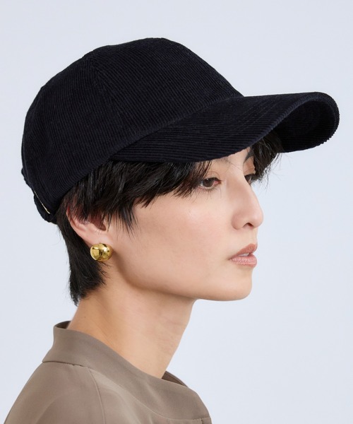 BARNYARDSTORM（バンヤードストーム）の「BARNYARDSTORM / 刺繍コーデュロイCAP（キャップ・レディース・オフホワイト/ブラウン/ネイビー・FREE）」の19枚目の写真