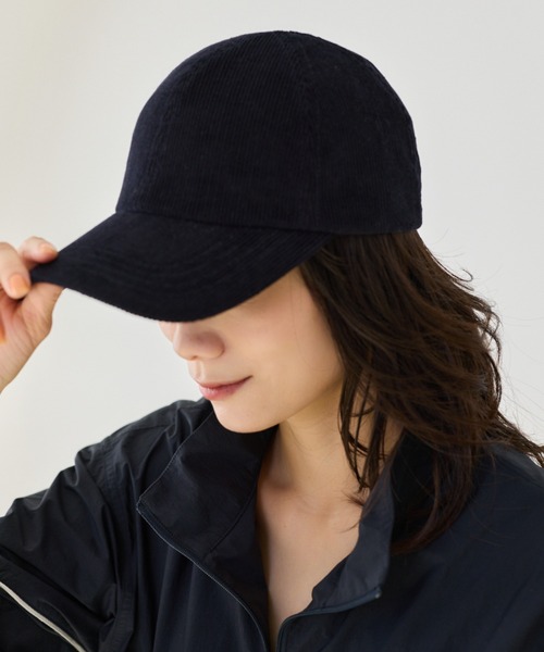 BARNYARDSTORM（バンヤードストーム）の「BARNYARDSTORM / 刺繍コーデュロイCAP（キャップ・レディース・オフホワイト/ブラウン/ネイビー・FREE）」の8枚目の写真