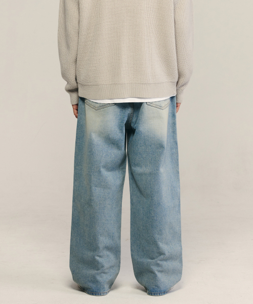 REFLYPERKY(リフライパーキー)の「HT8705ウェアエバーワイドデニム(LIGHT WASHED)(デニムパンツ・メンズ・その他・SMALL/XX-LARGE/X-SMALL/L(32)/M(30)/XL(34))」の5枚目の写真
