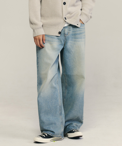 REFLYPERKY(リフライパーキー)の「HT8705ウェアエバーワイドデニム(LIGHT WASHED)(デニムパンツ・メンズ・その他・SMALL/XX-LARGE/X-SMALL/L(32)/M(30)/XL(34))」の6枚目の写真