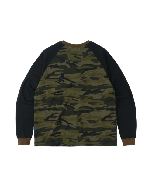 SUNNECT(ソネクト)の「W.A.M. Raglan LS Tee - Camo(Tシャツ/カットソー・レディース・その他・1/2)」の2枚目の写真