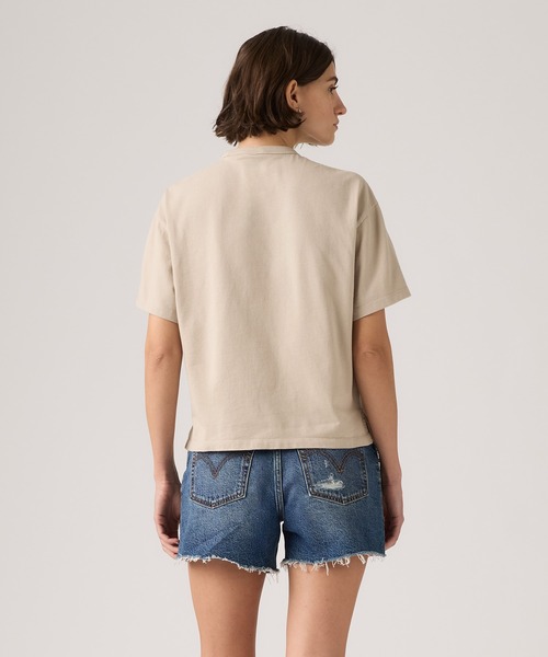Levi's(リーバイス)の「Levi's/リーバイス ヴィンテージ ショートスリーブTシャツ(Tシャツ/カットソー・レディース・グレー・M/S/XS)」の2枚目の写真