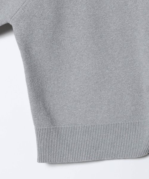 JEANASIS(ジーナシス)の「アソートリングスナップクルーカーディガン/650169(カーディガン/ボレロ・レディース・ピンク/グレー/ネイビー/ブラック系その他・FREE)」の9枚目の写真