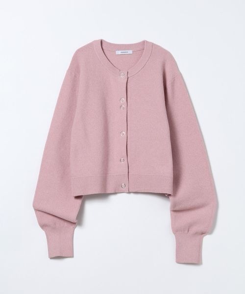 JEANASIS(ジーナシス)の「アソートリングスナップクルーカーディガン/650169(カーディガン/ボレロ・レディース・ピンク/グレー/ネイビー/ブラック系その他・FREE)」の17枚目の写真