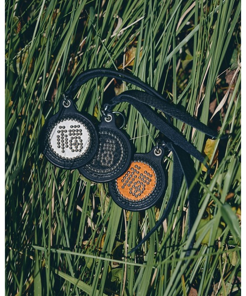 CALEE（キャリー）の「KNITTING LEATHER KEY RING（キーホルダー