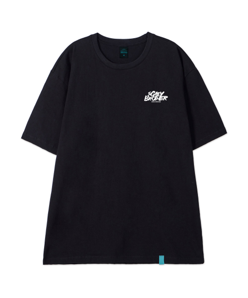 ASTRAL PROJECTION（アストラルプロジェクション）の「[エピスタジオXスキャリーブラザーSERIES 2]コットンルーズフィット半袖Tシャツ_ブラック（Tシャツ/カットソー・メンズ・その他・M/L/XL/XXL）」の2枚目の写真