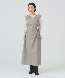 Ray BEAMS | カットアウト ノースリーブ ワンピース(ワンピース)