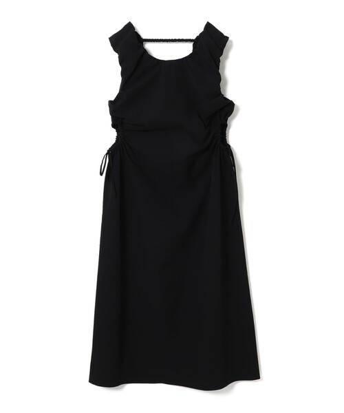 Ray BEAMS(レイビームス)の「カットアウト ノースリーブ ワンピース(ワンピース・レディース・グリーン/ブラック・0/1)」の7枚目の写真