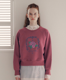 ROSE PIGMENT SWEATSHIRT PINK