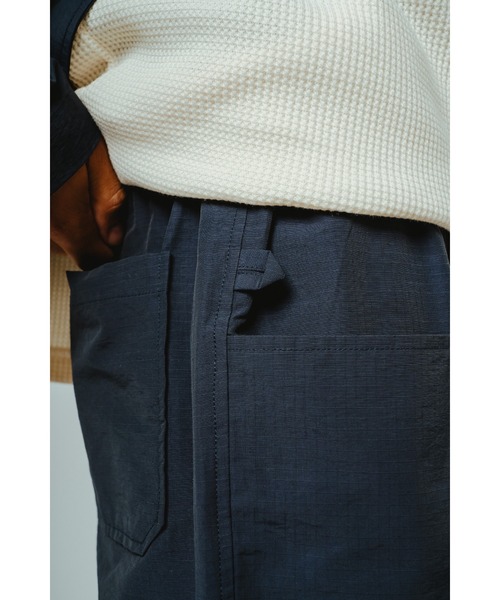BIG MIKE(ビッグマイク)の「BIG MIKE ビッグマイク / セットアップ対応 リップストップ イージーショーツ ショートパンツ // 102616400(その他パンツ・メンズ・ブラック/ネイビー/オリーブ・MEDIUM/LARGE/X-LARGE)」の5枚目の写真
