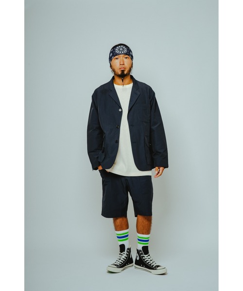 BIG MIKE(ビッグマイク)の「BIG MIKE ビッグマイク / セットアップ対応 リップストップ イージーショーツ ショートパンツ // 102616400(その他パンツ・メンズ・ブラック/ネイビー/オリーブ・MEDIUM/LARGE/X-LARGE)」の7枚目の写真