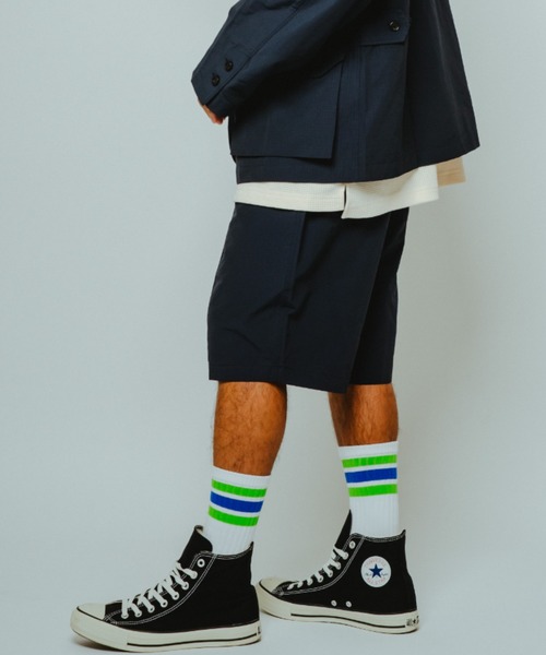BIG MIKE(ビッグマイク)の「BIG MIKE ビッグマイク / セットアップ対応 リップストップ イージーショーツ ショートパンツ // 102616400(その他パンツ・メンズ・ブラック/ネイビー/オリーブ・MEDIUM/LARGE/X-LARGE)」の15枚目の写真