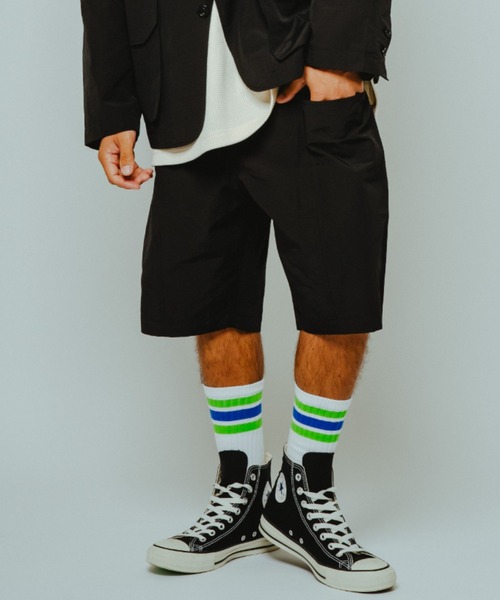 BIG MIKE(ビッグマイク)の「BIG MIKE ビッグマイク / セットアップ対応 リップストップ イージーショーツ ショートパンツ // 102616400(その他パンツ・メンズ・ブラック/ネイビー/オリーブ・MEDIUM/LARGE/X-LARGE)」の18枚目の写真