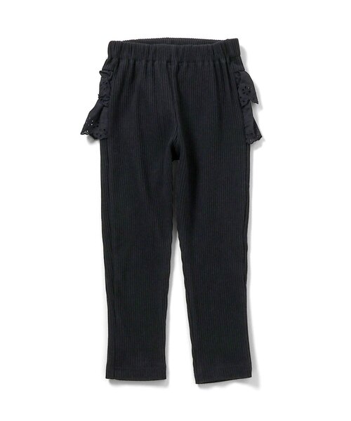 apres les cours（アプレレクール）の「後ろフリルレギンス/7days Style pants（その他パンツ・キッズ・アイボリー/ブラック/ライトグレー・110/100/90/80/130/120）」の10枚目の写真