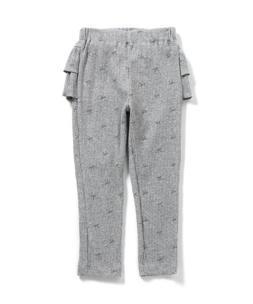 apres les cours（アプレレクール）の「後ろフリルレギンス/7days Style pants（その他パンツ・キッズ・アイボリー/ブラック/ライトグレー・110/100/90/80/130/120）」の14枚目の写真