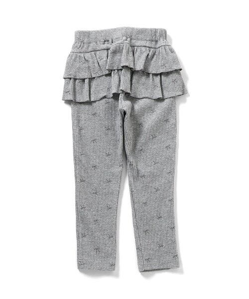 apres les cours（アプレレクール）の「後ろフリルレギンス/7days Style pants（その他パンツ・キッズ・アイボリー/ブラック/ライトグレー・110/100/90/80/130/120）」の17枚目の写真
