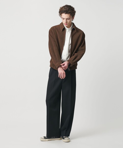 BEAUTY&YOUTH UNITED ARROWS（ビューティーアンドユースユナイテッドアローズ）の「HI‐LINE ノスタルジア スエード ブルゾン（その他アウター・メンズ・ダークブラウン・S/XL/L/M）」の2枚目の写真