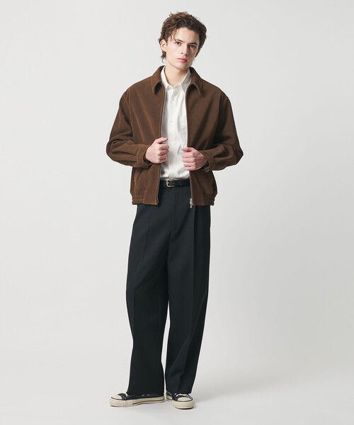 BEAUTY&YOUTH UNITED ARROWS（ビューティーアンドユースユナイテッドアローズ）の「HI‐LINE ノスタルジア スエード ブルゾン（その他アウター・メンズ・ダークブラウン・S/XL/L/M）」の6枚目の写真