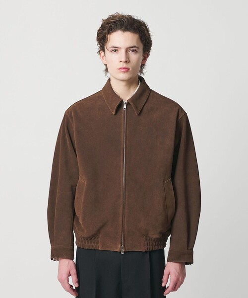 BEAUTY&YOUTH UNITED ARROWS（ビューティーアンドユースユナイテッドアローズ）の「HI‐LINE ノスタルジア スエード ブルゾン（その他アウター・メンズ・ダークブラウン・S/XL/L/M）」の10枚目の写真