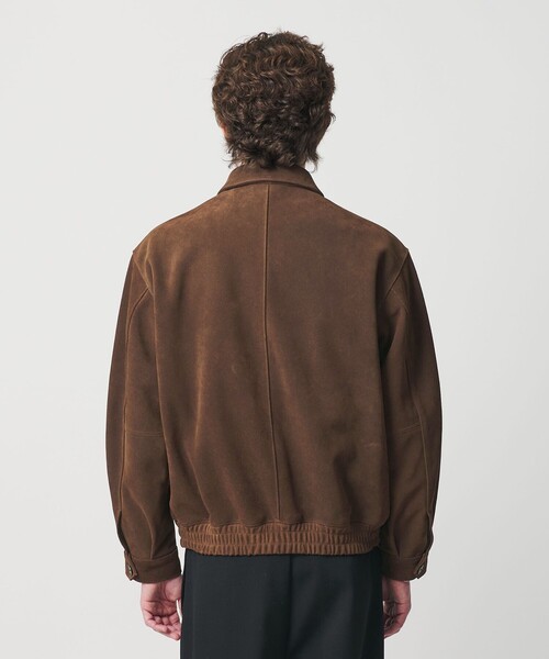 BEAUTY&YOUTH UNITED ARROWS（ビューティーアンドユースユナイテッドアローズ）の「HI‐LINE ノスタルジア スエード ブルゾン（その他アウター・メンズ・ダークブラウン・S/XL/L/M）」の12枚目の写真