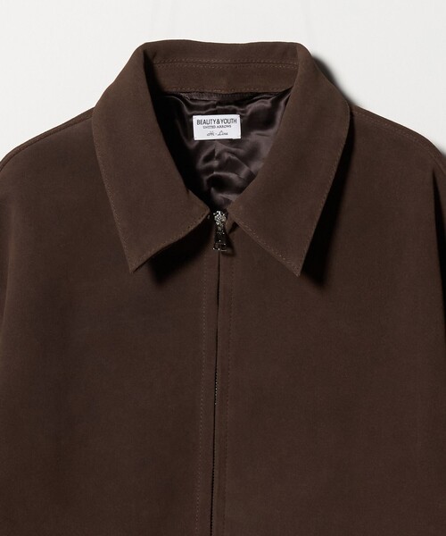 BEAUTY&YOUTH UNITED ARROWS（ビューティーアンドユースユナイテッドアローズ）の「HI‐LINE ノスタルジア スエード ブルゾン（その他アウター・メンズ・ダークブラウン・S/XL/L/M）」の15枚目の写真