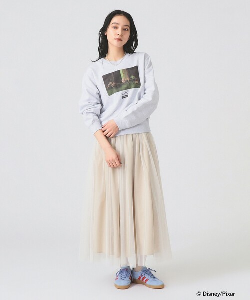 Ray BEAMS(レイビームス)の「【7/31再値下げ】チュール ギャザー スカート(スカート・レディース・ブラック/ホワイト系その他6・1/0)」の3枚目の写真