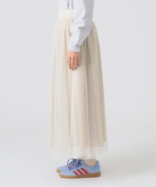 Ray BEAMS(レイビームス)の「【7/31再値下げ】チュール ギャザー スカート(スカート・レディース・ブラック/ホワイト系その他6・1/0)」の10枚目の写真