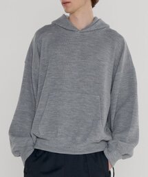 INTERSECTION（インターセッション）の「ドレープニットフード[グレー]（ニット/セーター）」