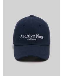 HUKE（ヒューク）の「Nus. arch ball cap (Navy)（キャップ）」