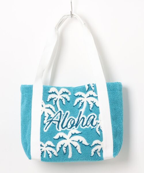 Kahiko(カヒコ)の「【Kahiko】ウイラニ相良刺繍トートバッグ(トートバッグ・レディース・ブラック/ミント/ベージュ/ブルー・FREE)」の4枚目の写真