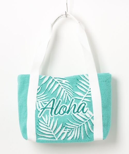 Kahiko(カヒコ)の「【Kahiko】ウイラニ相良刺繍トートバッグ(トートバッグ・レディース・ブラック/ミント/ベージュ/ブルー・FREE)」の10枚目の写真