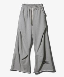 FANSHOW（ファンショー）の「MWL スモールジオメトリーフレアスウェットフリースライニング（起毛）パンツ - メランジ（スウェットパンツ）」